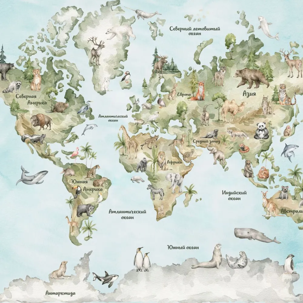 Dress-wall – Wallpaper Wold map Oazis 3D Model Dress-wall – Wallpaper Wold map Oazis 3D Model