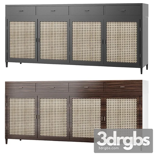 Dresser bahamas – eichholtz 2 3D Model Download