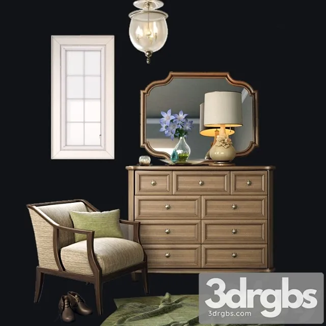 Dresser Bernhardt 3 3D Model Download