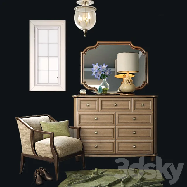 Dresser | Bernhardt 3D Model