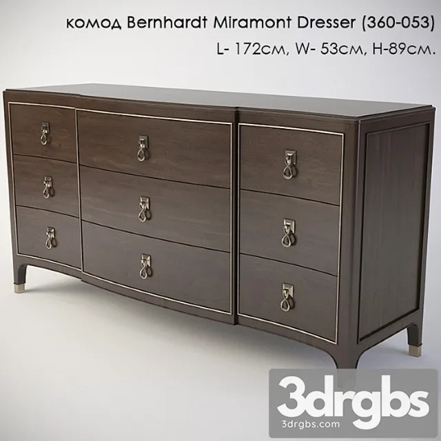 Dresser bernhardt miramont dresser (360-053) 2 3D Model Download