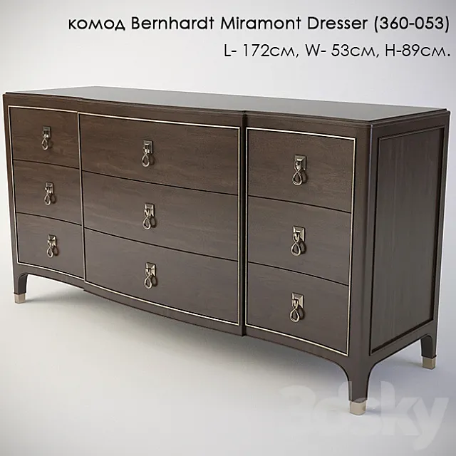 dresser Bernhardt Miramont Dresser (360-053) 3DModel