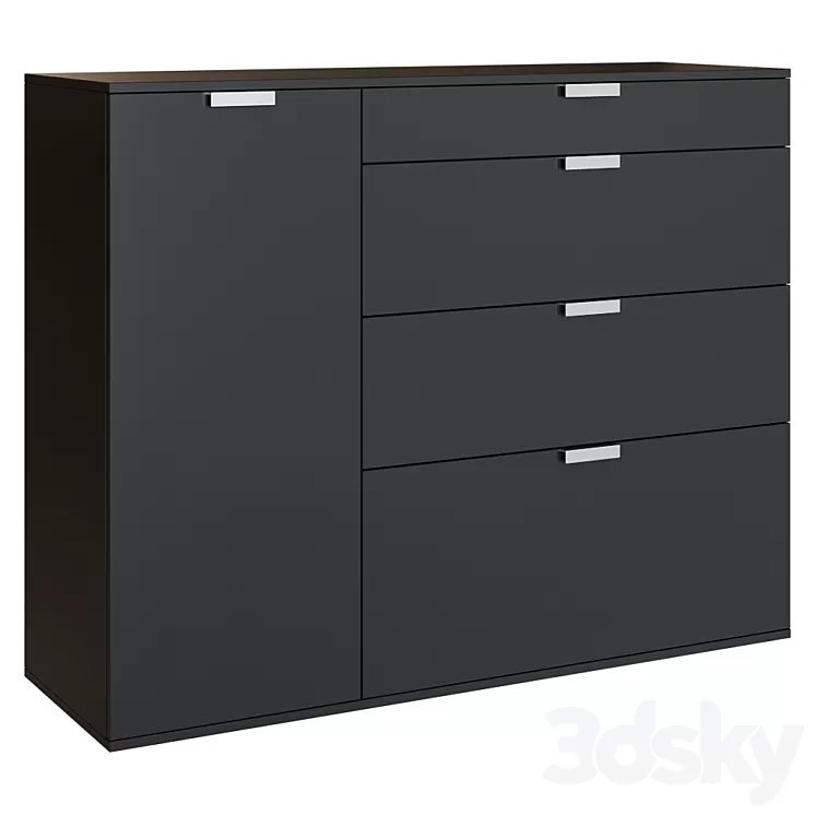 Dresser Deco-1 3D Model