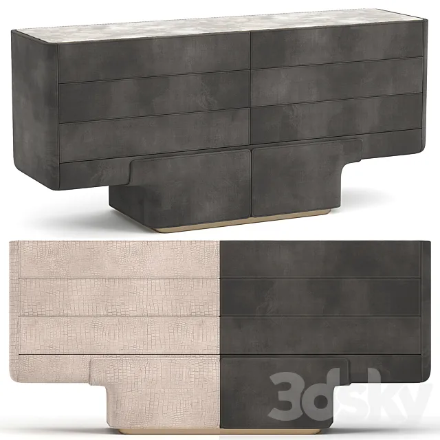Dresser Do chest table Y 857 Ben Wu Longhi 3D Model Dresser Do chest table Y 857 Ben Wu Longhi 3D Model