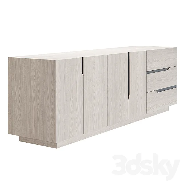 Dresser GAIA Credenza 3DModel Dresser GAIA Credenza 3DModel