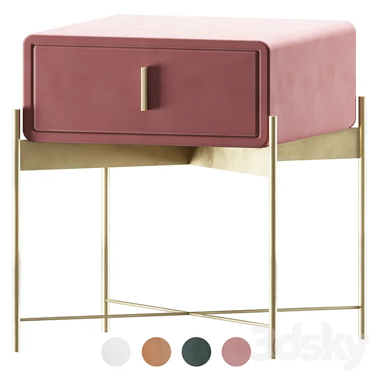 dresser Modnodesign color set 3D Model Free Download