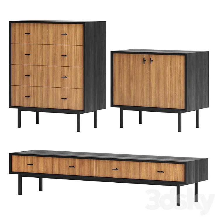 Dressers Emerson 3D Model Free Download Dressers Emerson 3D Model Free Download