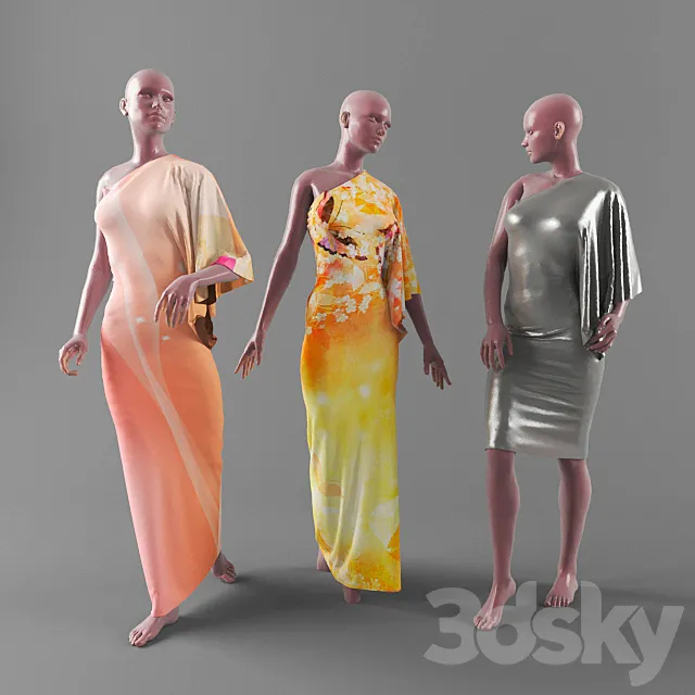 Dresses 3D Model