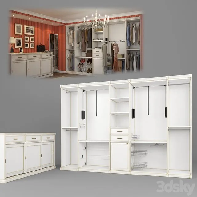 Dressing Mr.Doors 3D Model Dressing Mr.Doors 3D Model