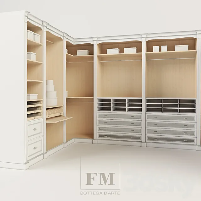 Dressing Palladio beauty 3D Model Dressing Palladio beauty 3D Model