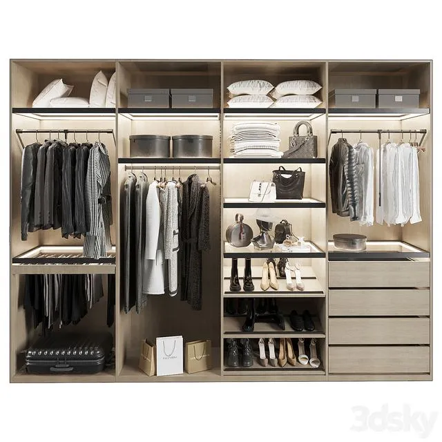 Dressing room 16 3D Model