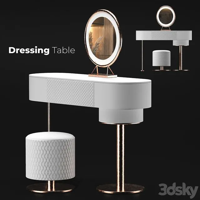 Dressing table 04 3D Model