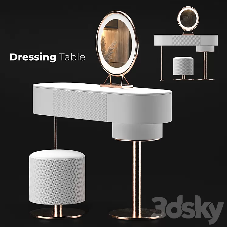 Dressing table 04 3D Model