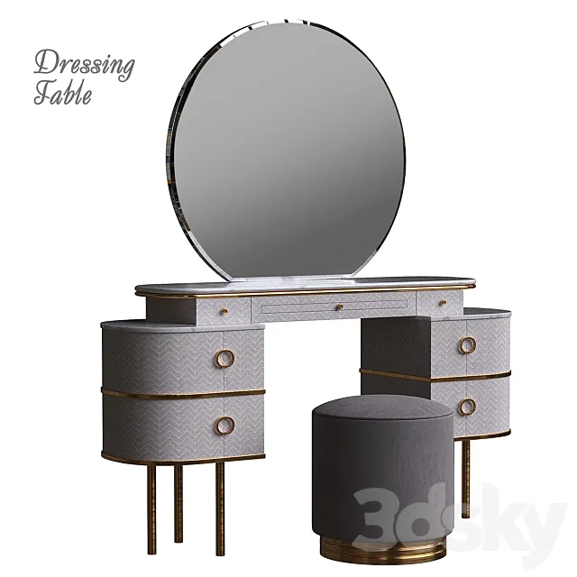 Dressing table-08 3DModel