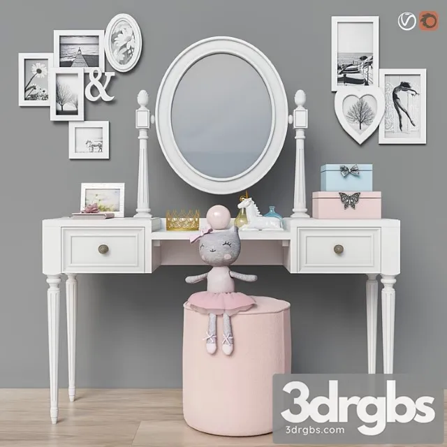 Dressing Table 2 Options for Children for Adults Set 19 Dressing Table 2 Options for Children for Adults Set 19