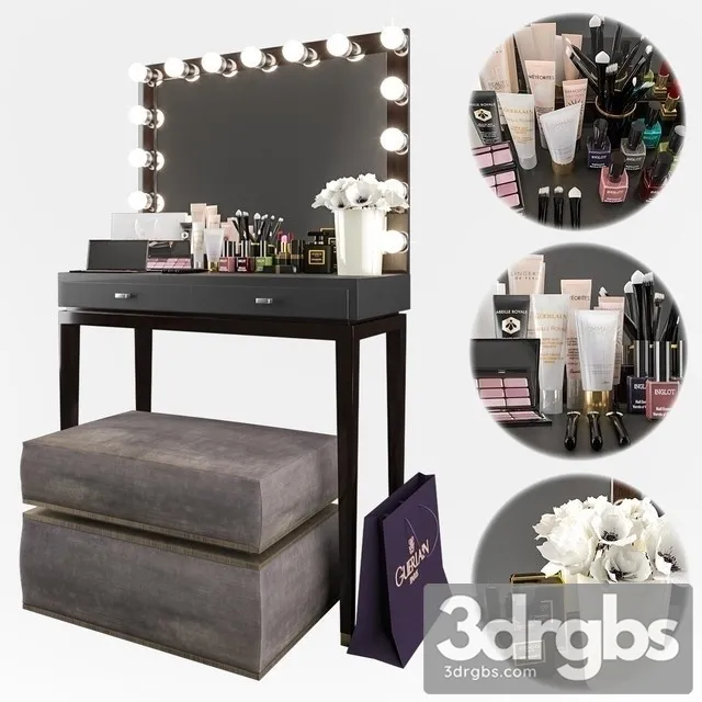 Dressing Table 3D Model Download
