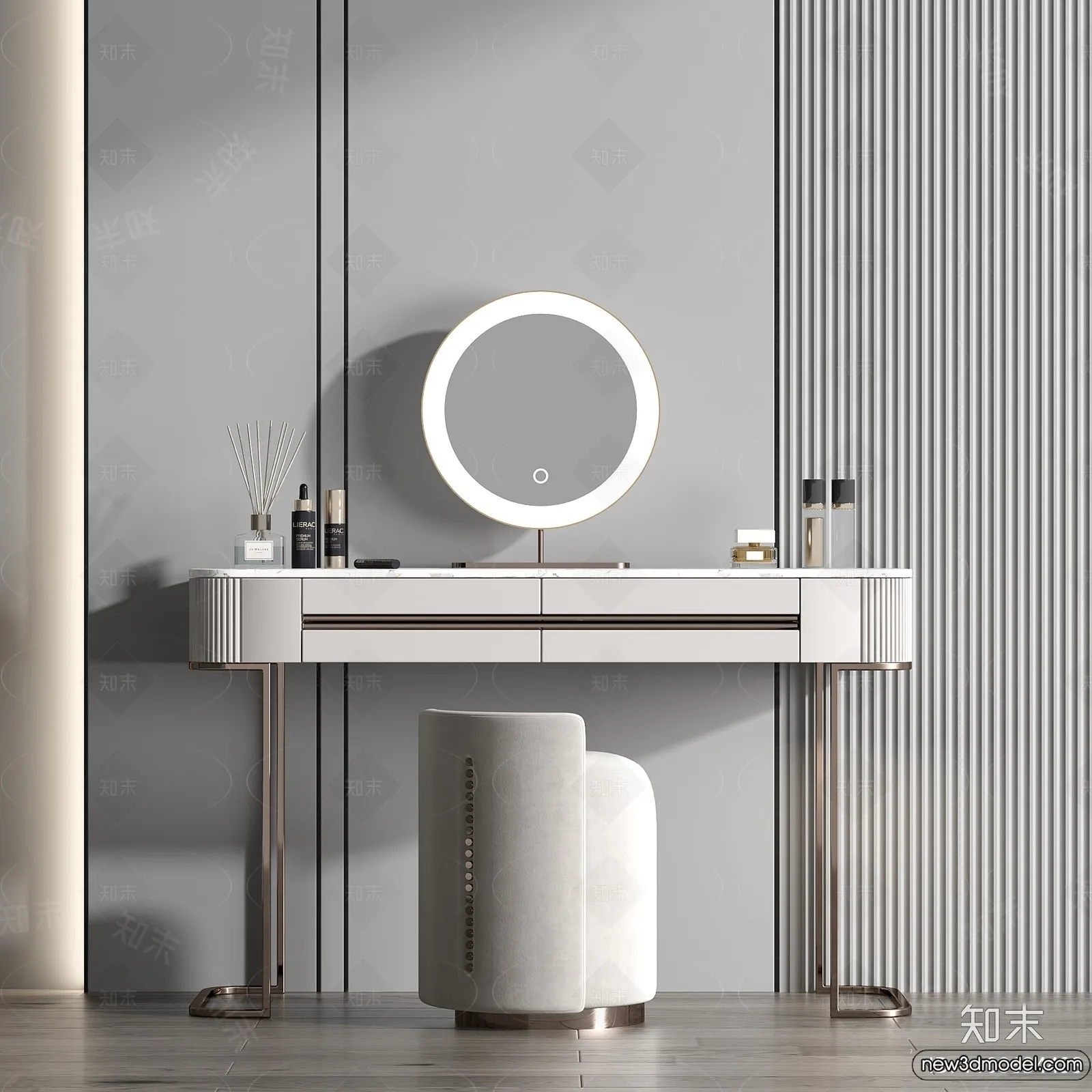 Dressing Table – 3D Models – 3D Furniture Models for Interior – 059 Dressing Table – 3D Models – 3D Furniture Models for Interior – 059