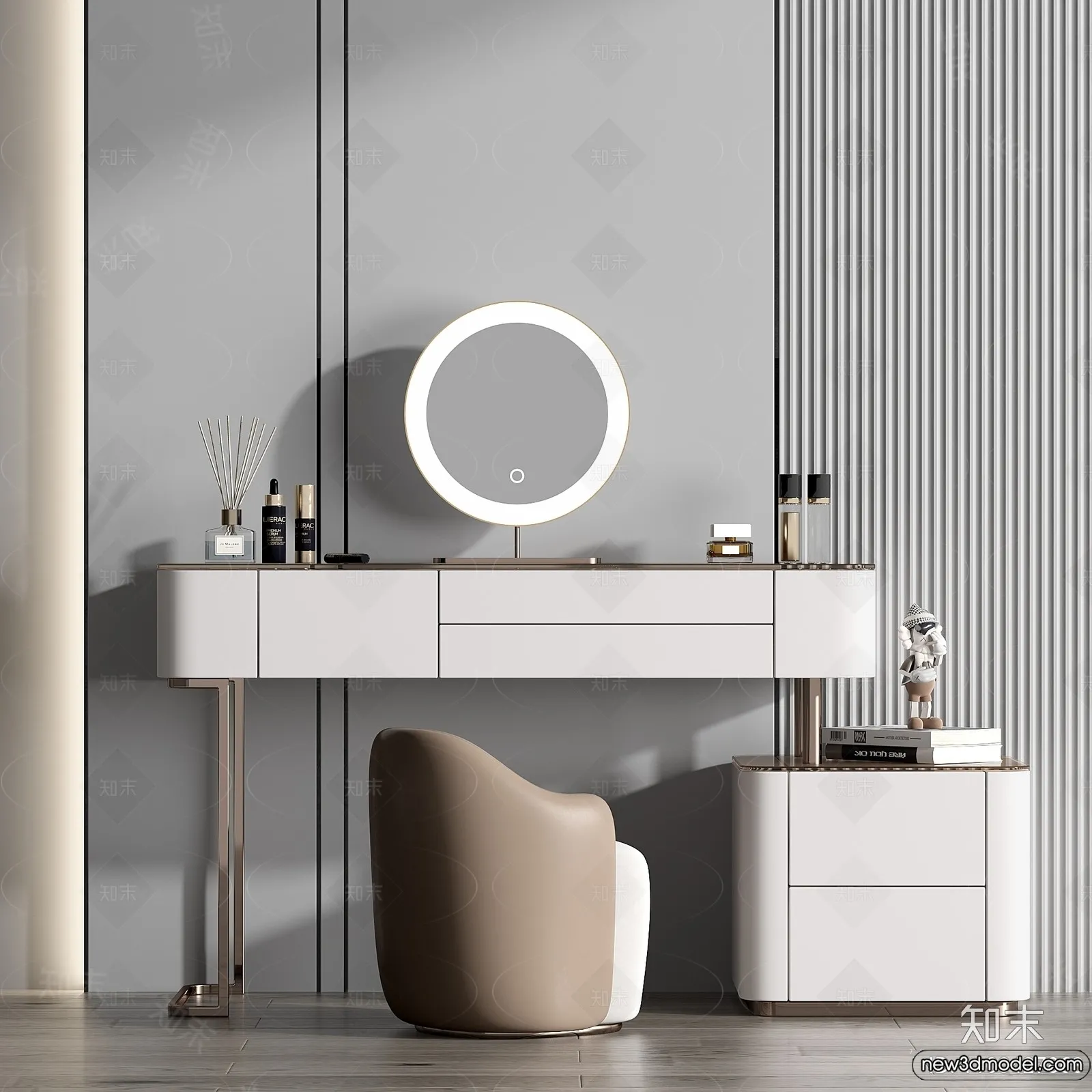 Dressing Table – 3D Models – 3D Furniture Models for Interior – 081 Dressing Table – 3D Models – 3D Furniture Models for Interior – 081