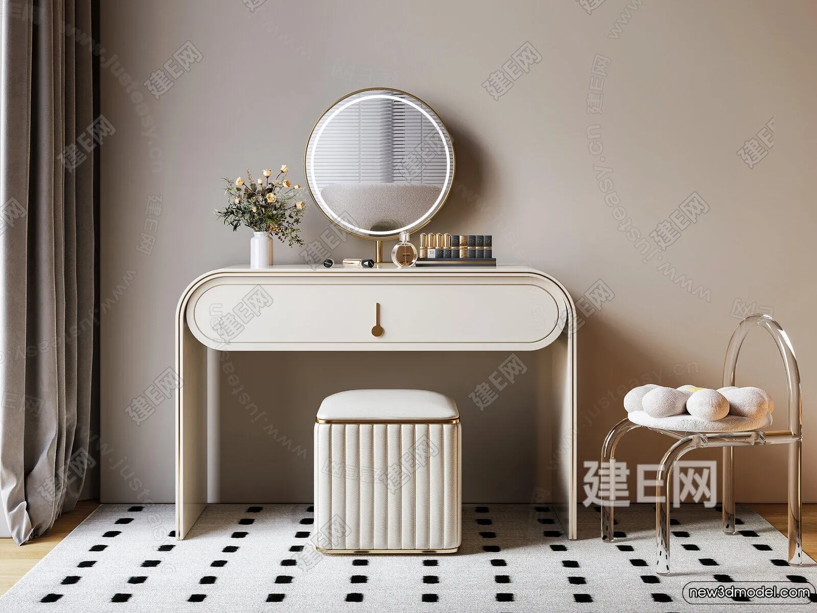 Dressing Table – 3D Models – 3D Furniture Models for Interior – 100 Dressing Table – 3D Models – 3D Furniture Models for Interior – 100