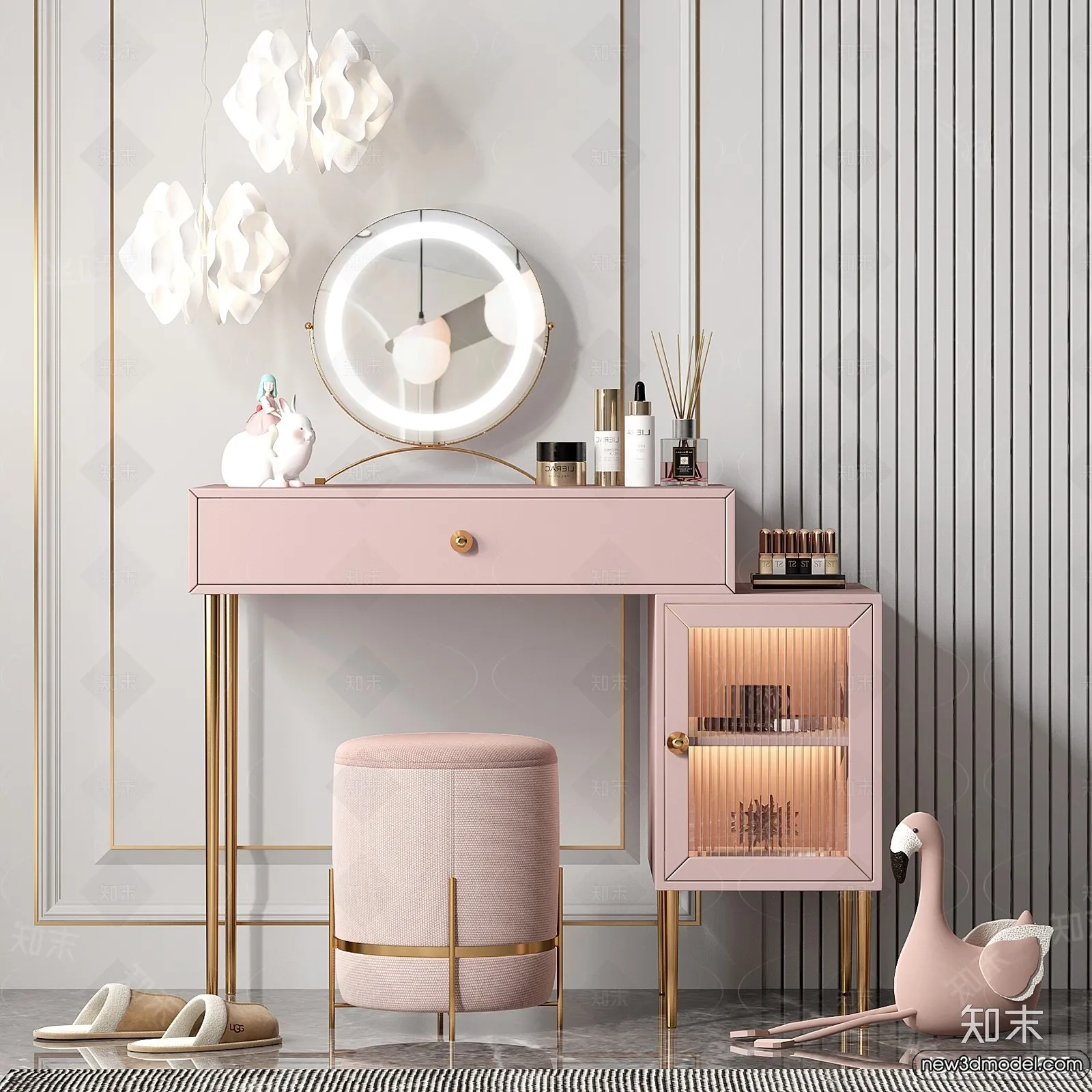 Dressing Table – 3D Models – 3D Furniture Models for Interior – 111 Dressing Table – 3D Models – 3D Furniture Models for Interior – 111