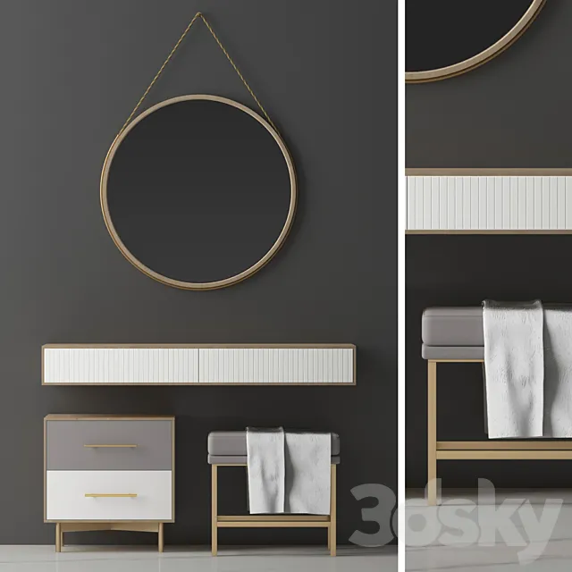 Dressing table 4 3D Model