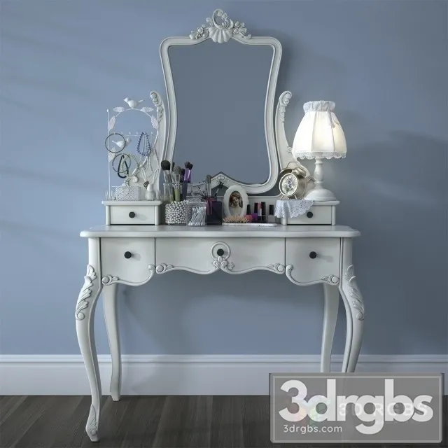 Dressing Table 4 3D Model Download