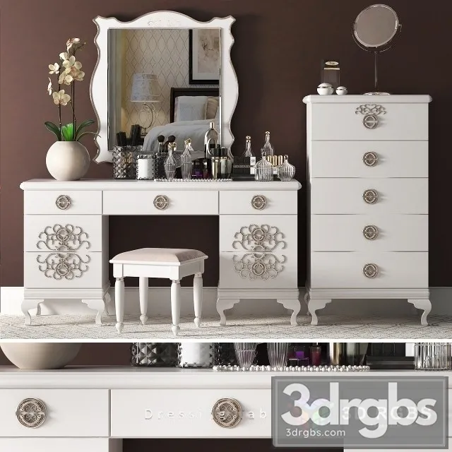 Dressing Table 5 3D Model Download