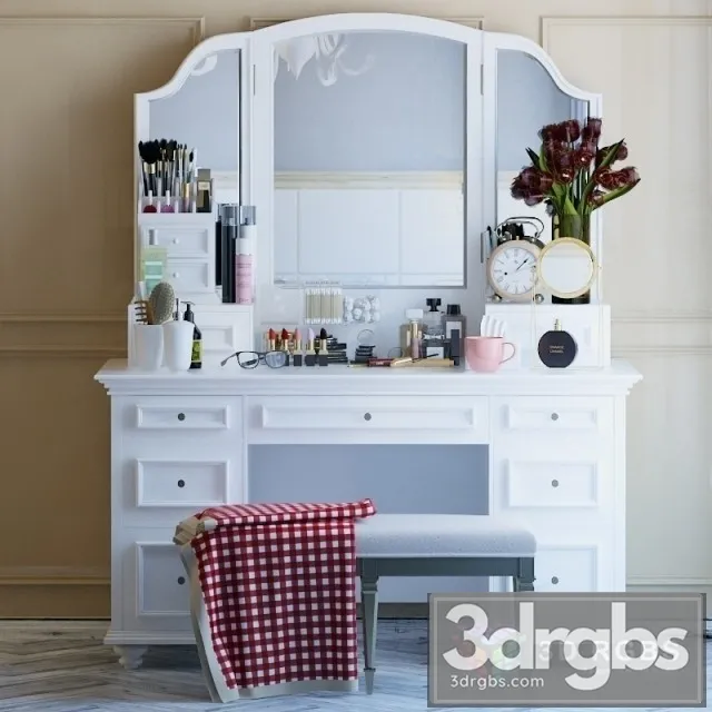 Dressing Table 7 3D Model Download