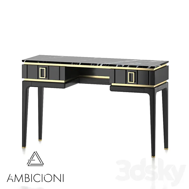 Dressing table Ambicioni Bairo Kitte 3DModel