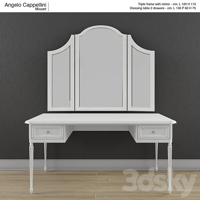 Dressing table Angelo Cappellini (202h52h90) 3DModel