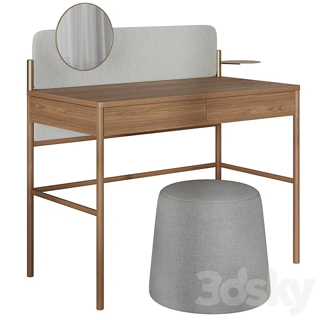 Dressing table Bolzan Flag 3D Model