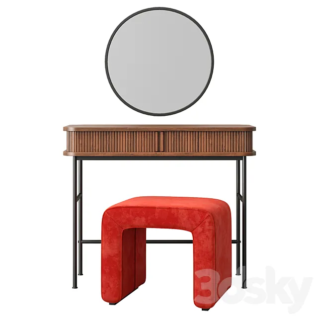 Dressing table by HM 3D Model