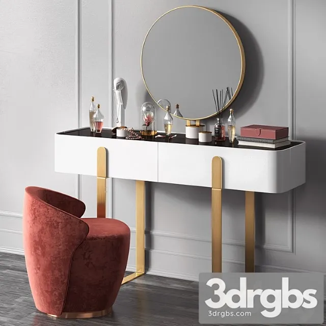 Dressing table eden by capital collections 2 3D Model Download
