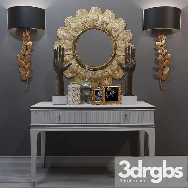 Dressing table fratelli barri rimini 2 3D Model Download