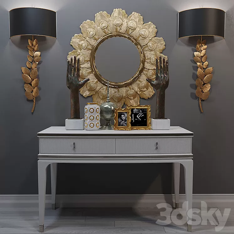 Dressing table Fratelli Barri RIMINI 3D Model