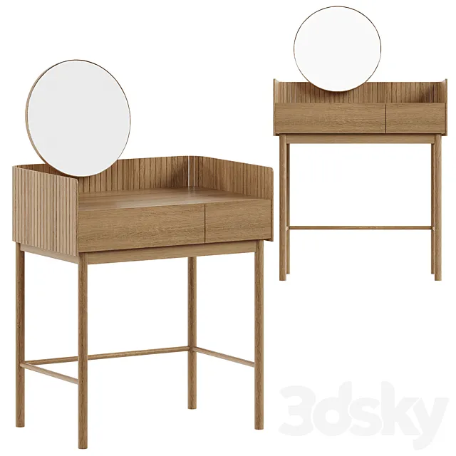Dressing table Lazar (La Redoute Interieurs) 3D Model