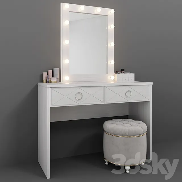 Dressing table Lucido 3D Model Dressing table Lucido 3D Model