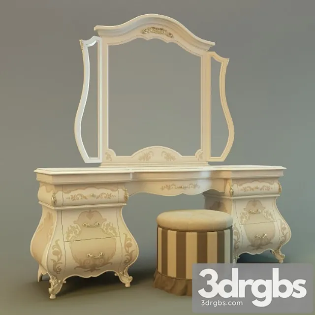 Dressing table monreale 2 3D Model Download