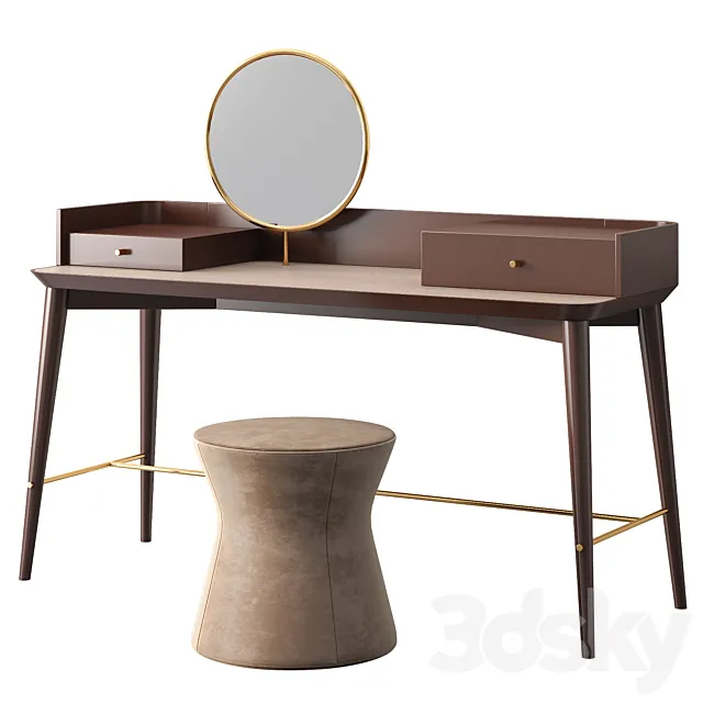 Dressing table NAICA by Praddy 3DModel