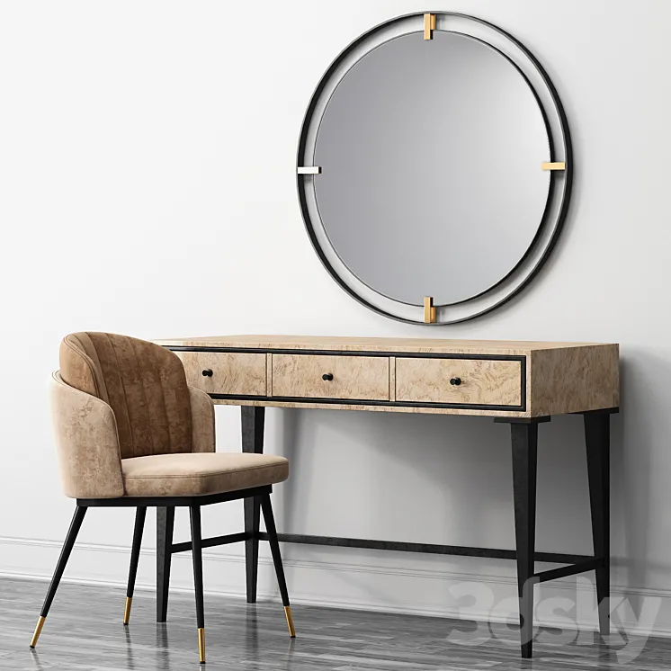 Dressing table PRADO by Rooma Design 3D Model Free Download