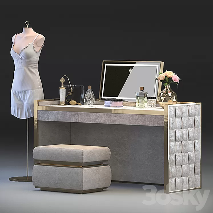 Dressing table Vissionaire – Titania 3D Model