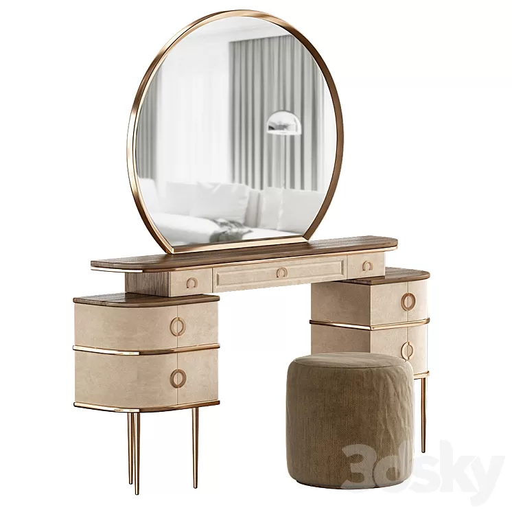 Dressing table ZELDA – Devon & Devon 3D Model