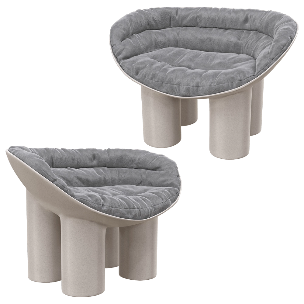 Driade – Armchair Roly Poly 3D Model Driade – Armchair Roly Poly 3D Model