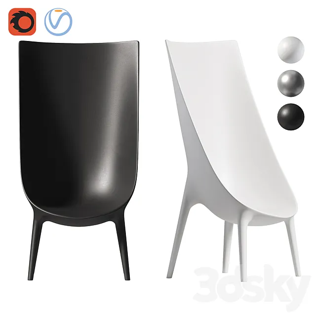 Driade outin armchair 3DModel