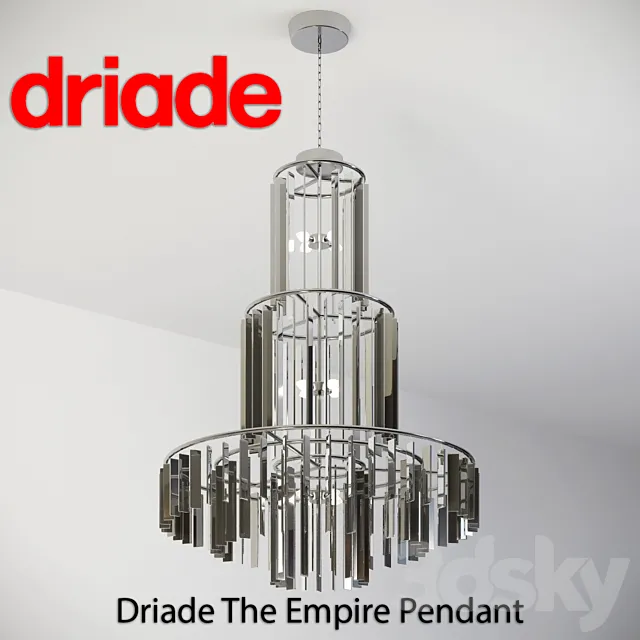 Driade The Empire Pendant 3D Model Driade The Empire Pendant 3D Model