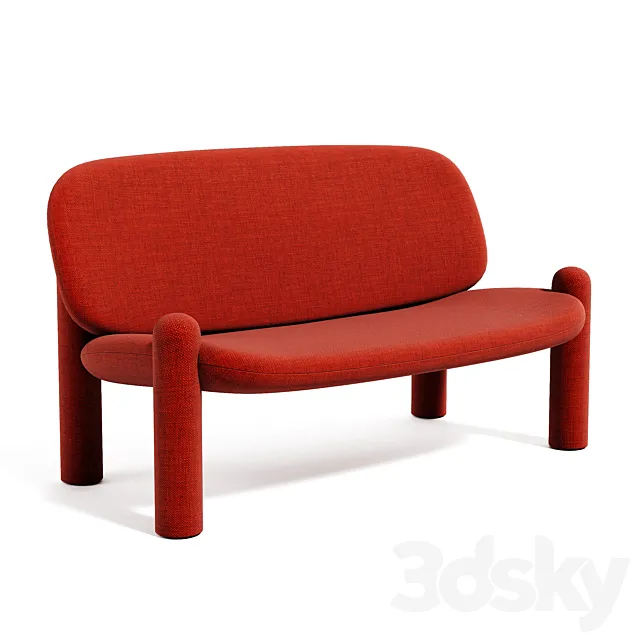 Driade tottori sofa 3DModel Driade tottori sofa 3DModel