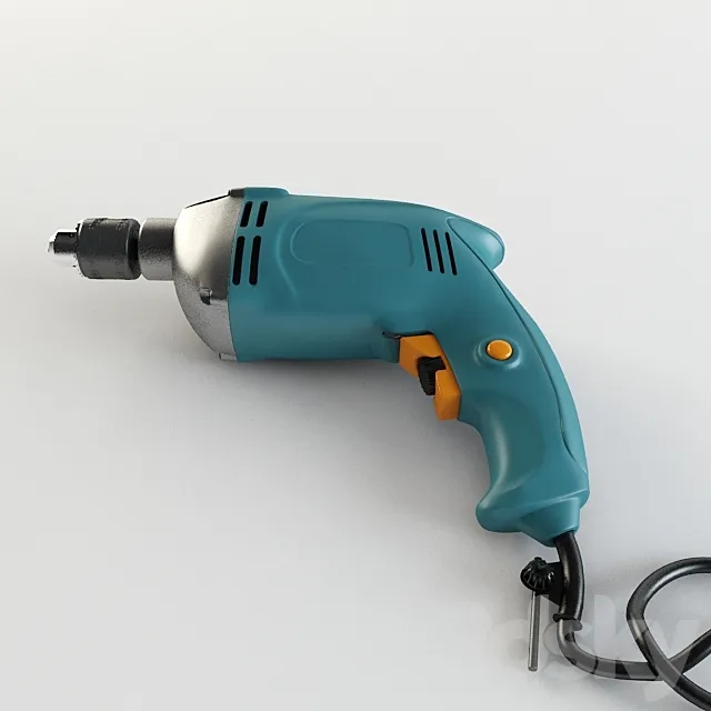 Drill 3D Model Drill 3D Model