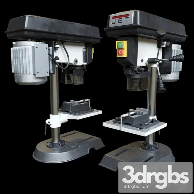 Drilling machine jet jdp-8l-m 3D Model Download