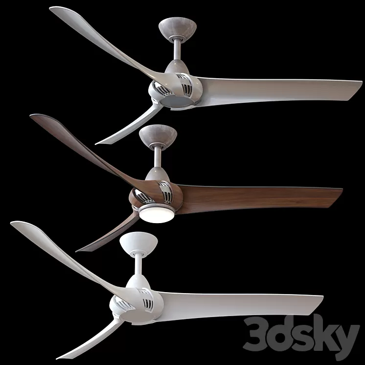 Droid Ceiling Fan 3D Model