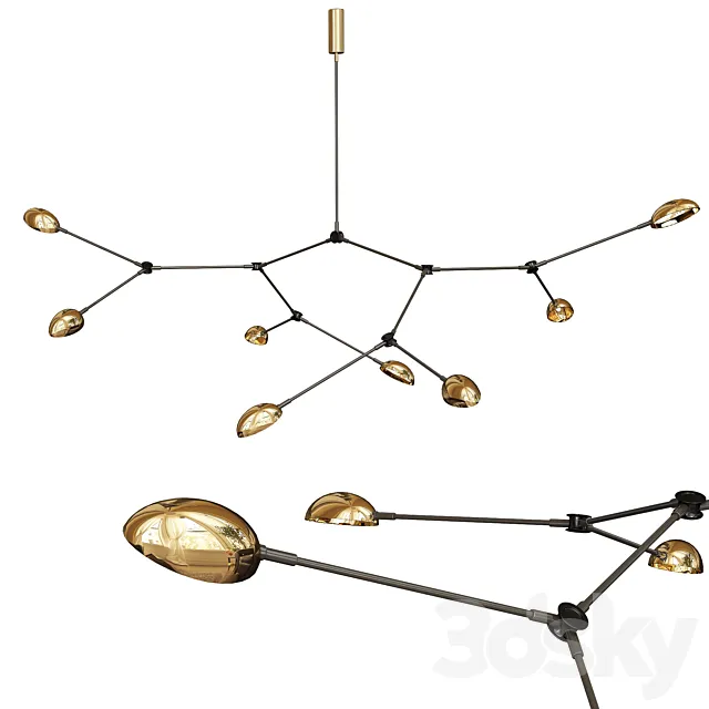 Drop Chandelier 3DModel